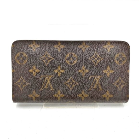 Authentic Louis Vuitton Brown Monogram Wallet mn429-112925 - Picture 1 of 9